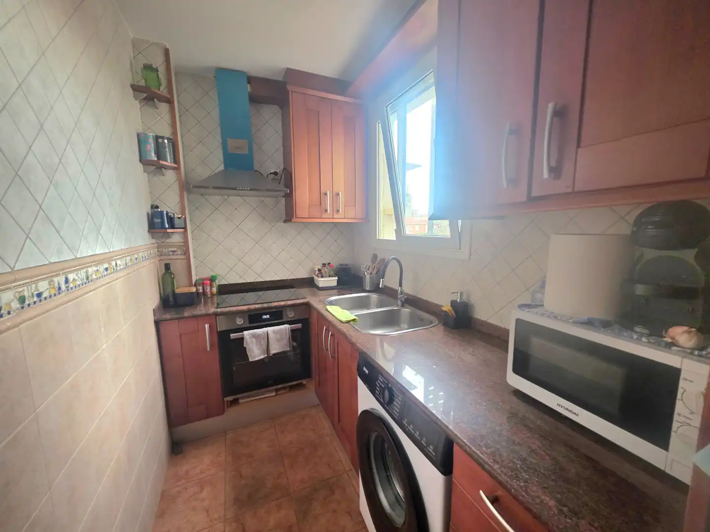 Küche von Wohnung zum Verkauf in Barcelona mit Klimaanlage, Heizung und Parkett