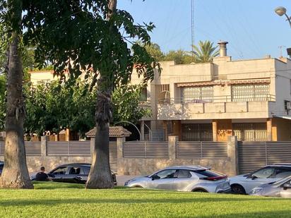 Exterior view of Single-family semi-detached for sale in  Tarragona Capital  with Air Conditioner, Heating and Private garden