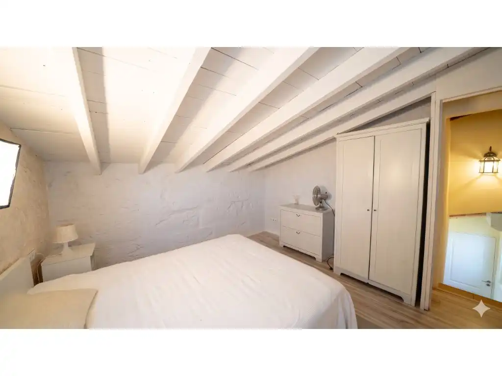 Schlafzimmer von Haus oder Chalet zum Verkauf in Llucmajor mit Klimaanlage, Privatgarten und Terrasse
