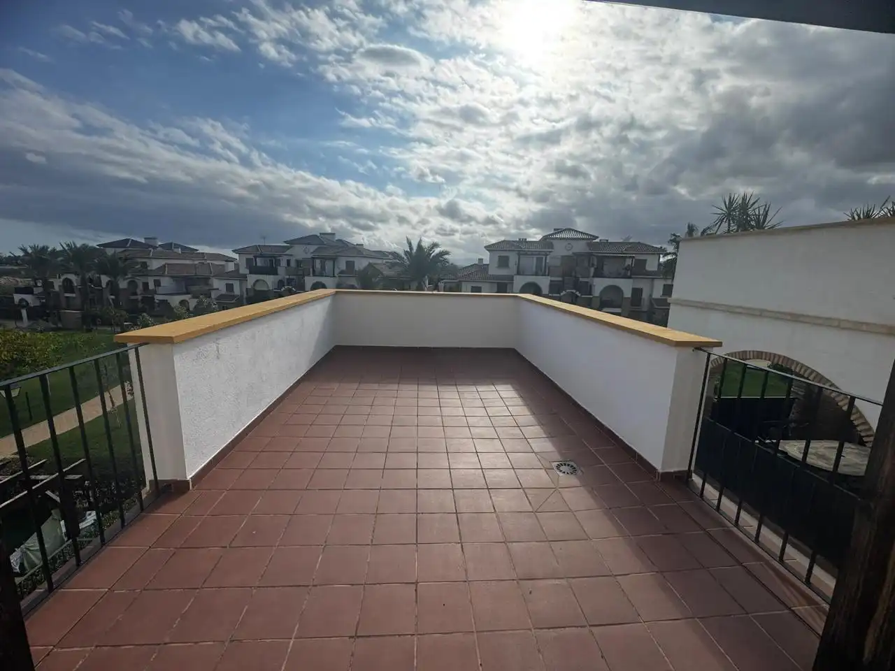 Terrace of Flat for sale in Las Salinas