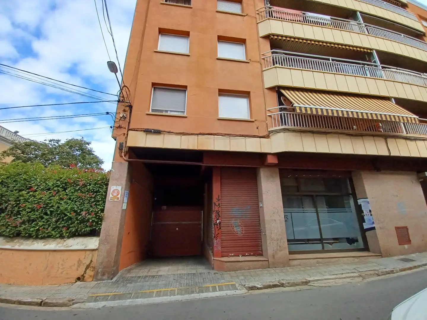 Vista exterior de Garaje en venta en Centre