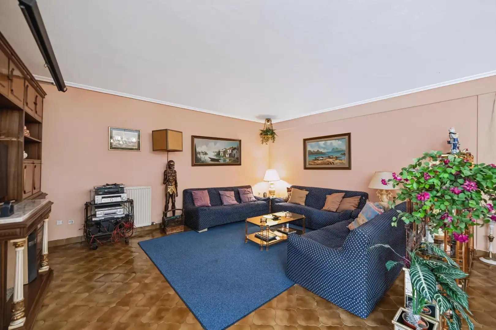Sala d'estar de Casa o xalet en venda en El Bosque