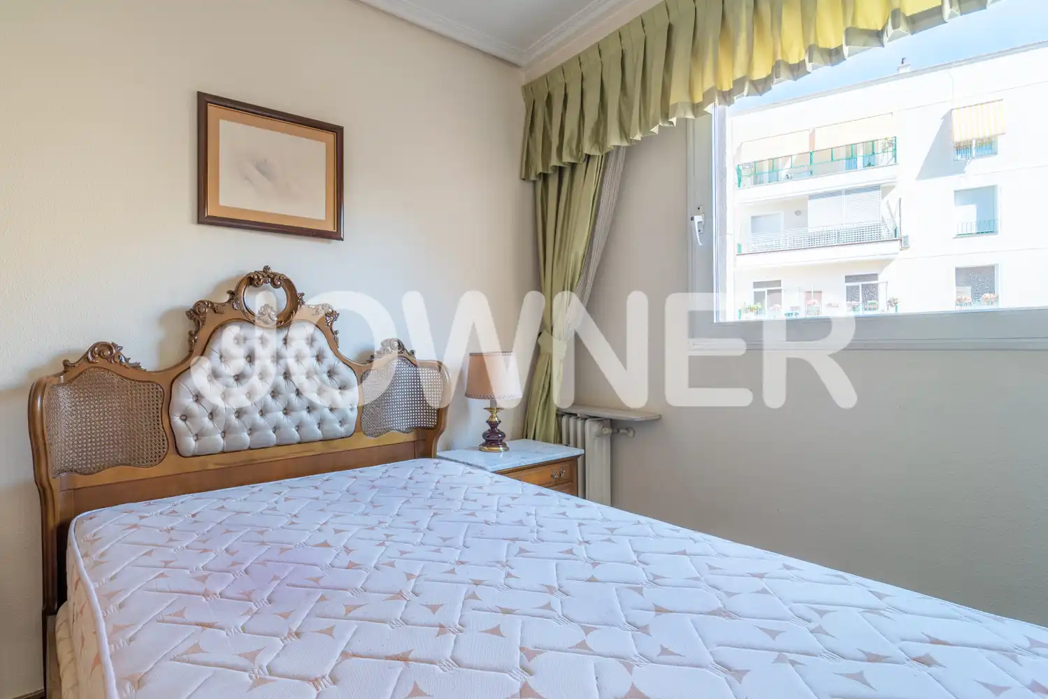 Bedroom of Flat for rent in Madrid  with Air Conditioner, Heating and Furnished