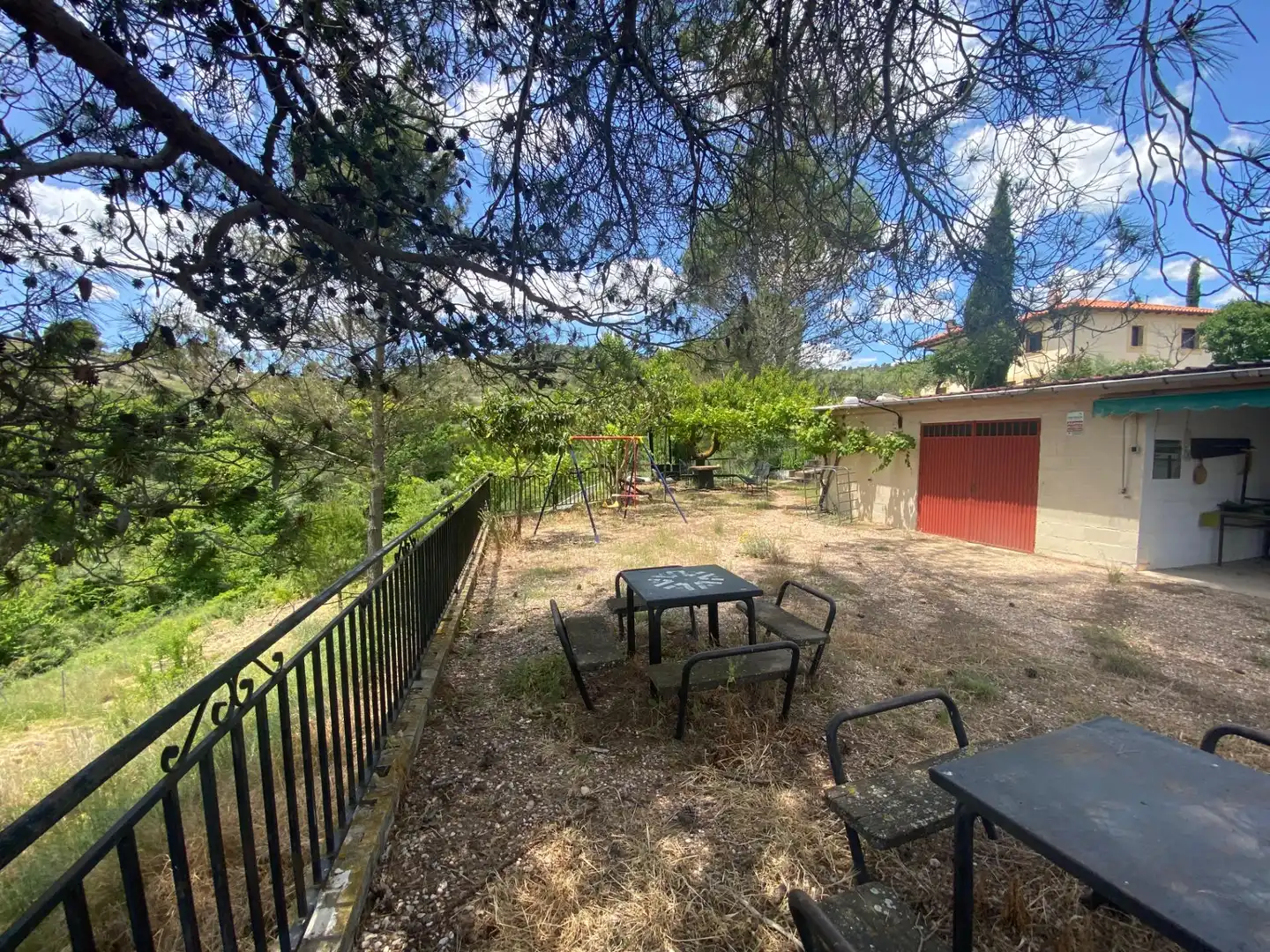 Terraza de Casa o chalet en venta en Auñón con Jardín privado, Terraza y Piscina