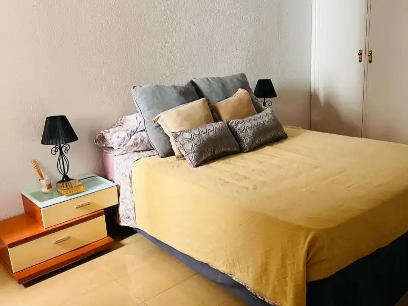 Schlafzimmer von Wohnung zur Miete in Manilva mit Terrasse, Möbliert und Waschmaschine