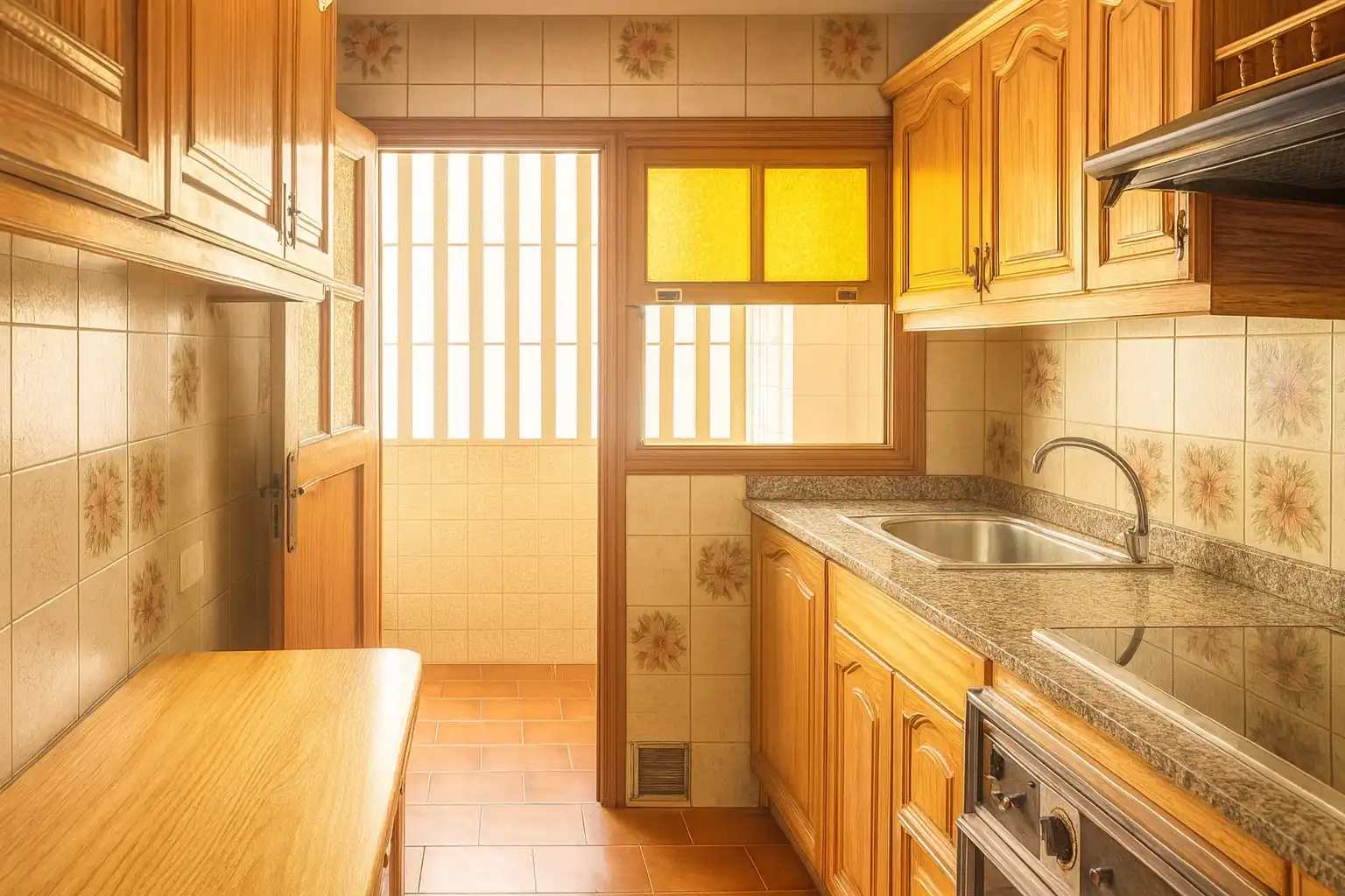 Cocina de Piso en venta en Santa Cruz de Tenerife con Balcón y Alarma