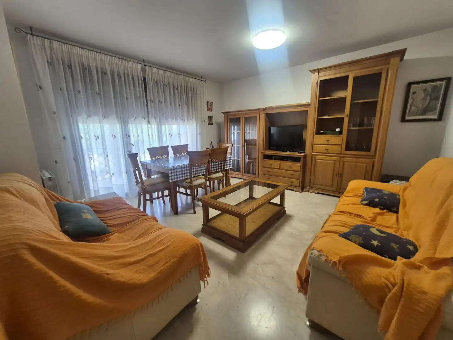 Sala de estar de Casa o chalet de alquiler en Ávila con Calefacción y Amueblado