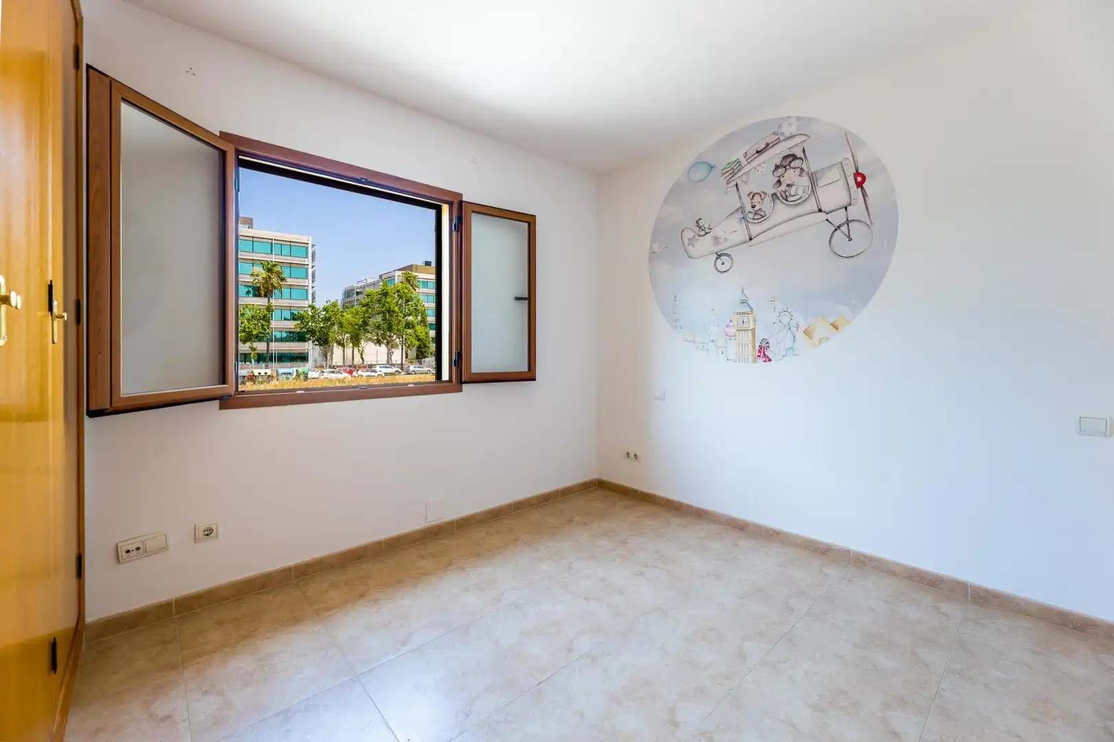 Habitación de Casa adosada de alquiler en  Palma de Mallorca con Aire acondicionado, Terraza y Alarma