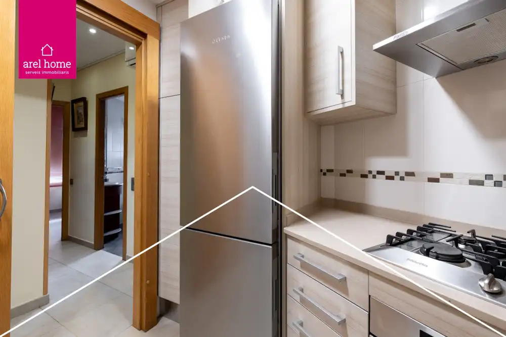 Kitchen of Flat for sale in Esplugues de Llobregat  with Air Conditioner