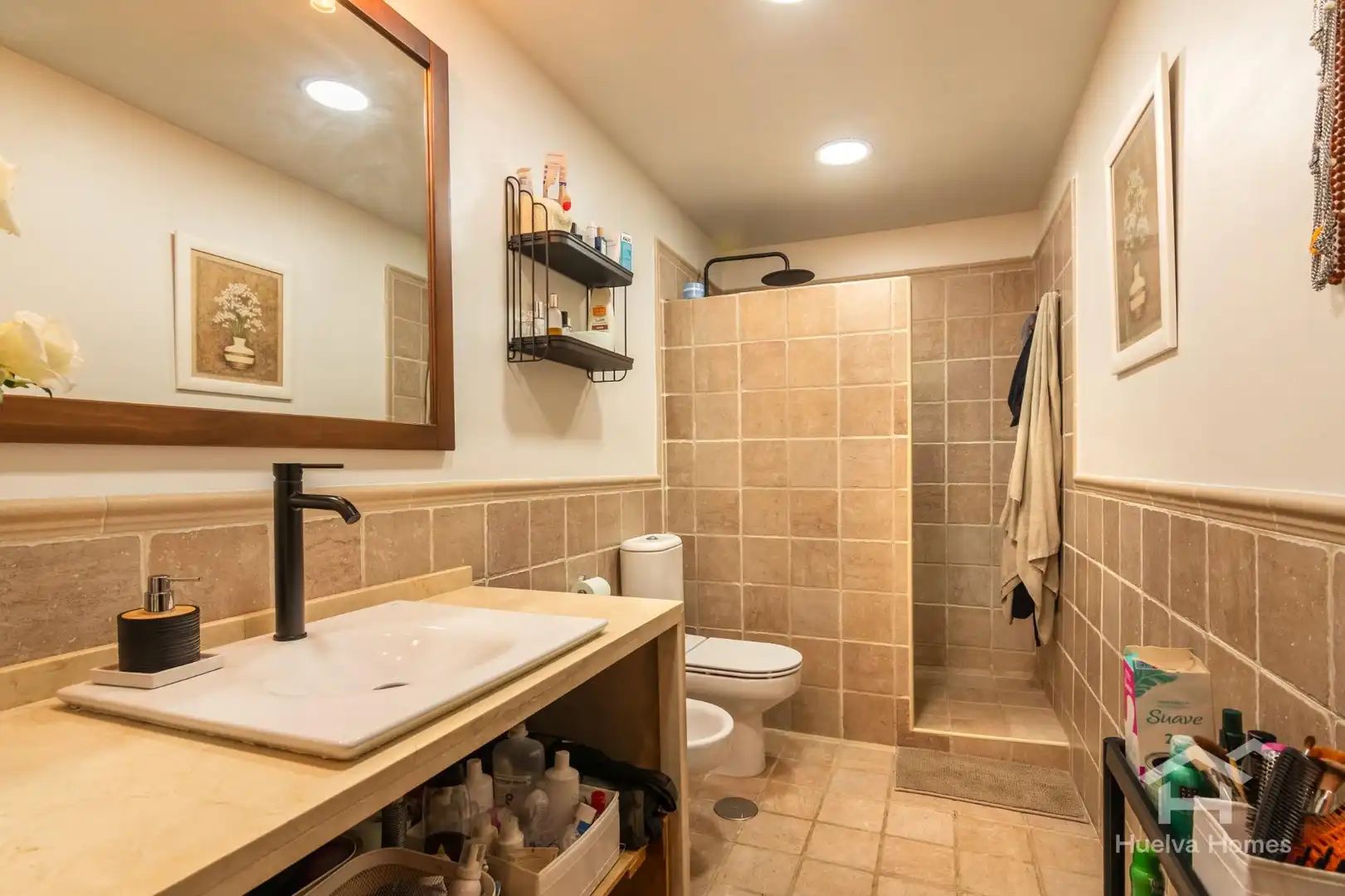 Bany de Apartament en venda en Ayamonte amb Aire condicionat, Calefacció i Jardí privat