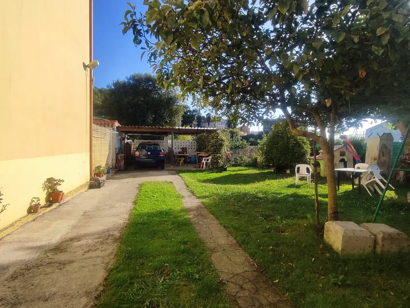 Jardín de Casa o chalet en venta en Fene con Jardín privado, Parquet y Trastero