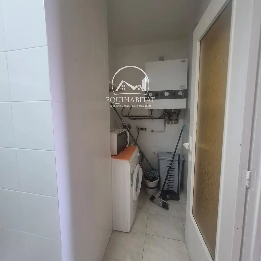 Cocina de Piso de alquiler en Lleida con Aire acondicionado, Terraza y Amueblado