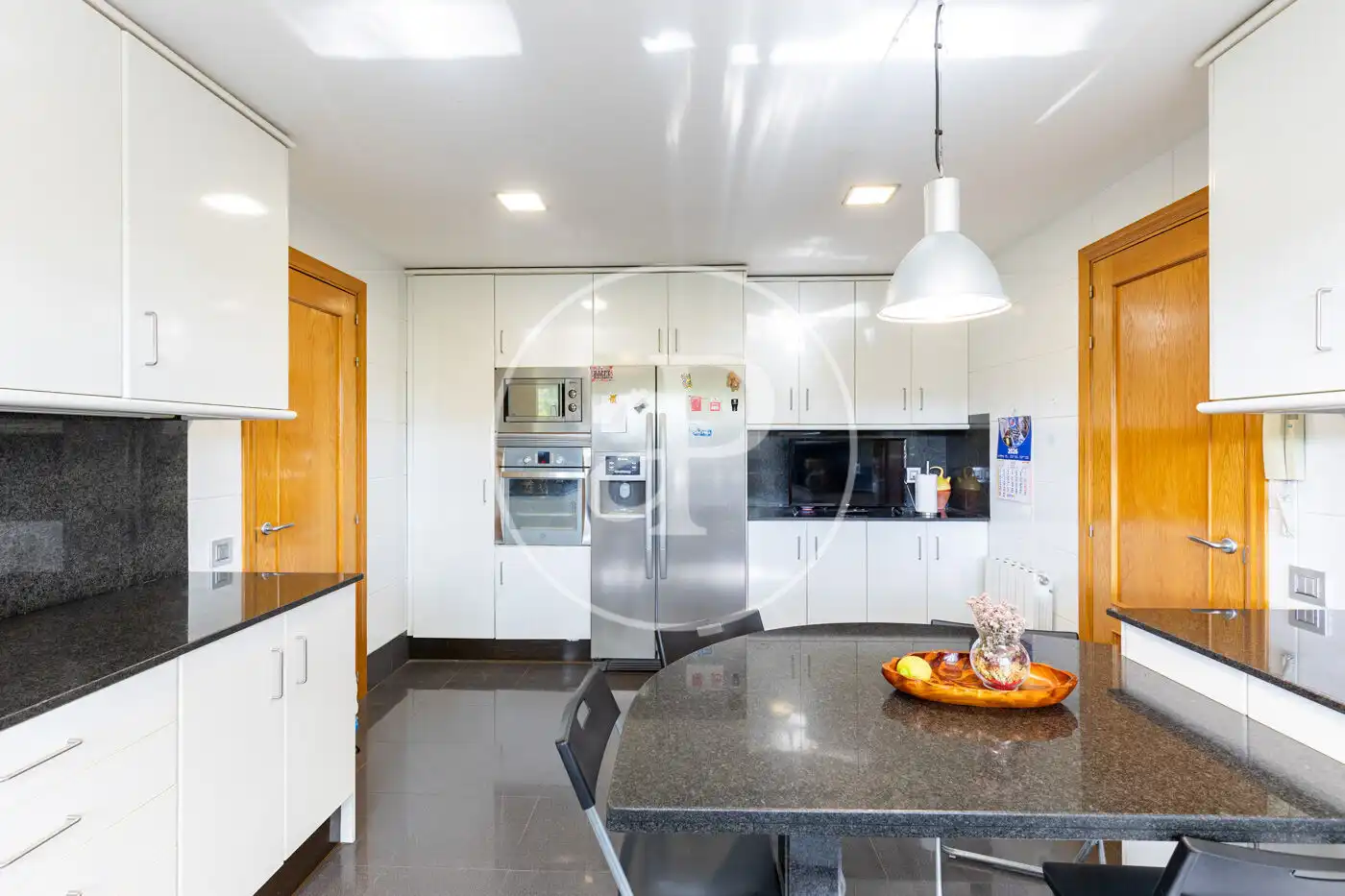 Kitchen of Houses for sale in Sant Cugat del Vallès  with Air Conditioner, Heating and Private garden