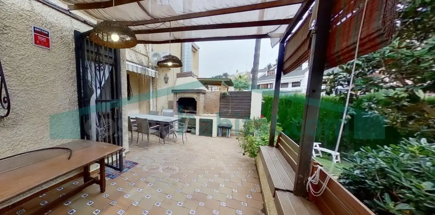 Terrassa de Casa adosada de lloguer en La Cañada