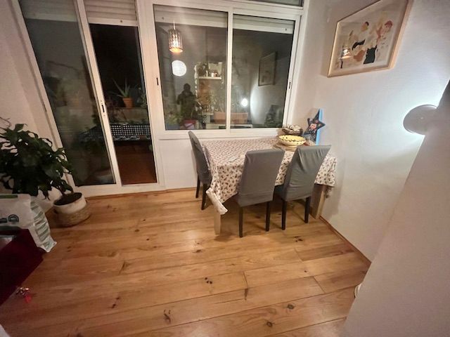 Dining room of Flat to rent in  Barcelona Capital  with Heating, Terrace and Oven