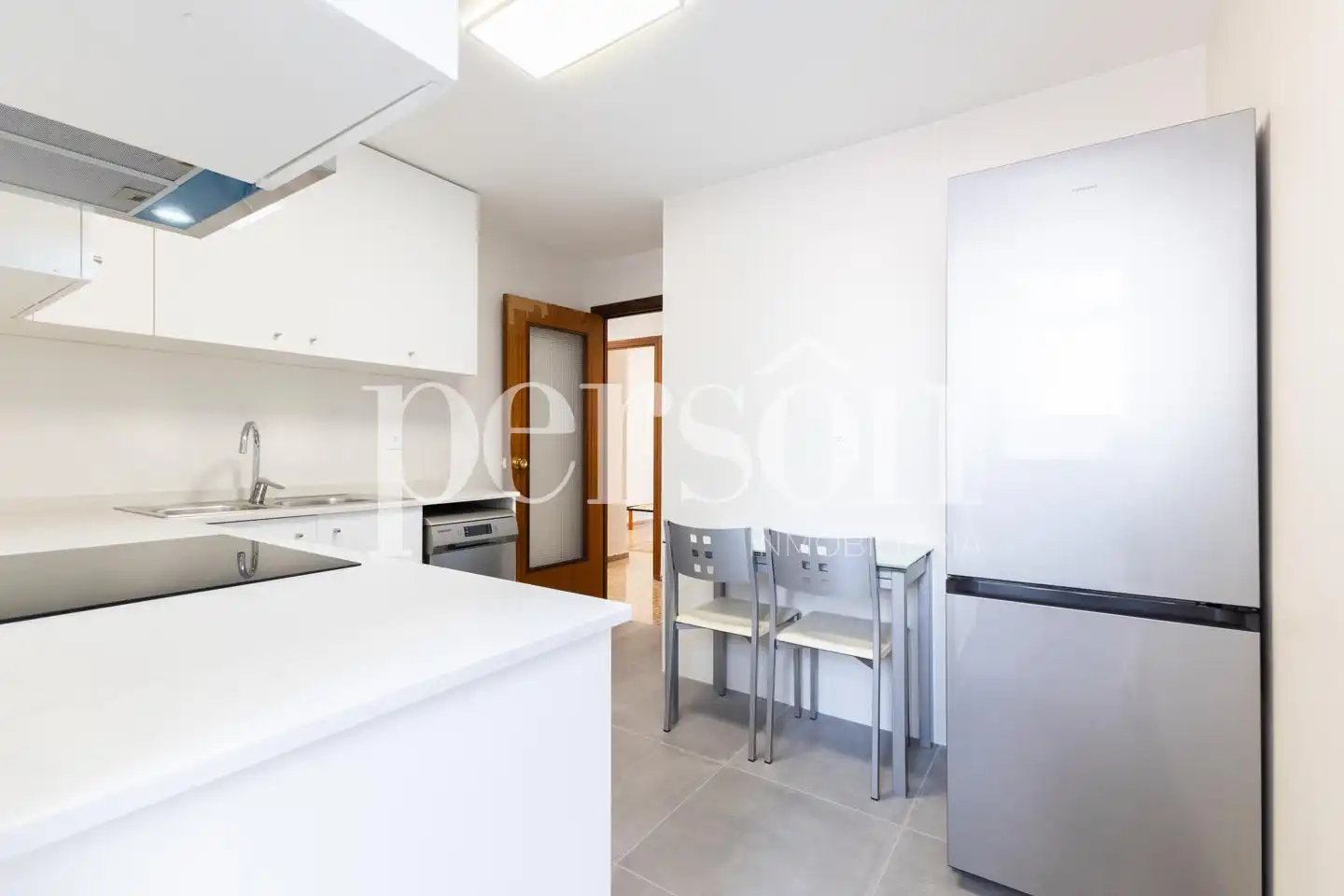 Küche von Wohnung zur Miete in Valencia mit Klimaanlage, Heizung und Terrasse