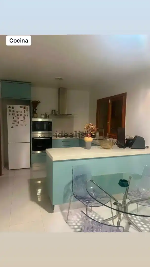 Cuina de Casa o xalet en venda en Becerril de la Sierra amb Aire condicionat, Calefacció i Jardí privat