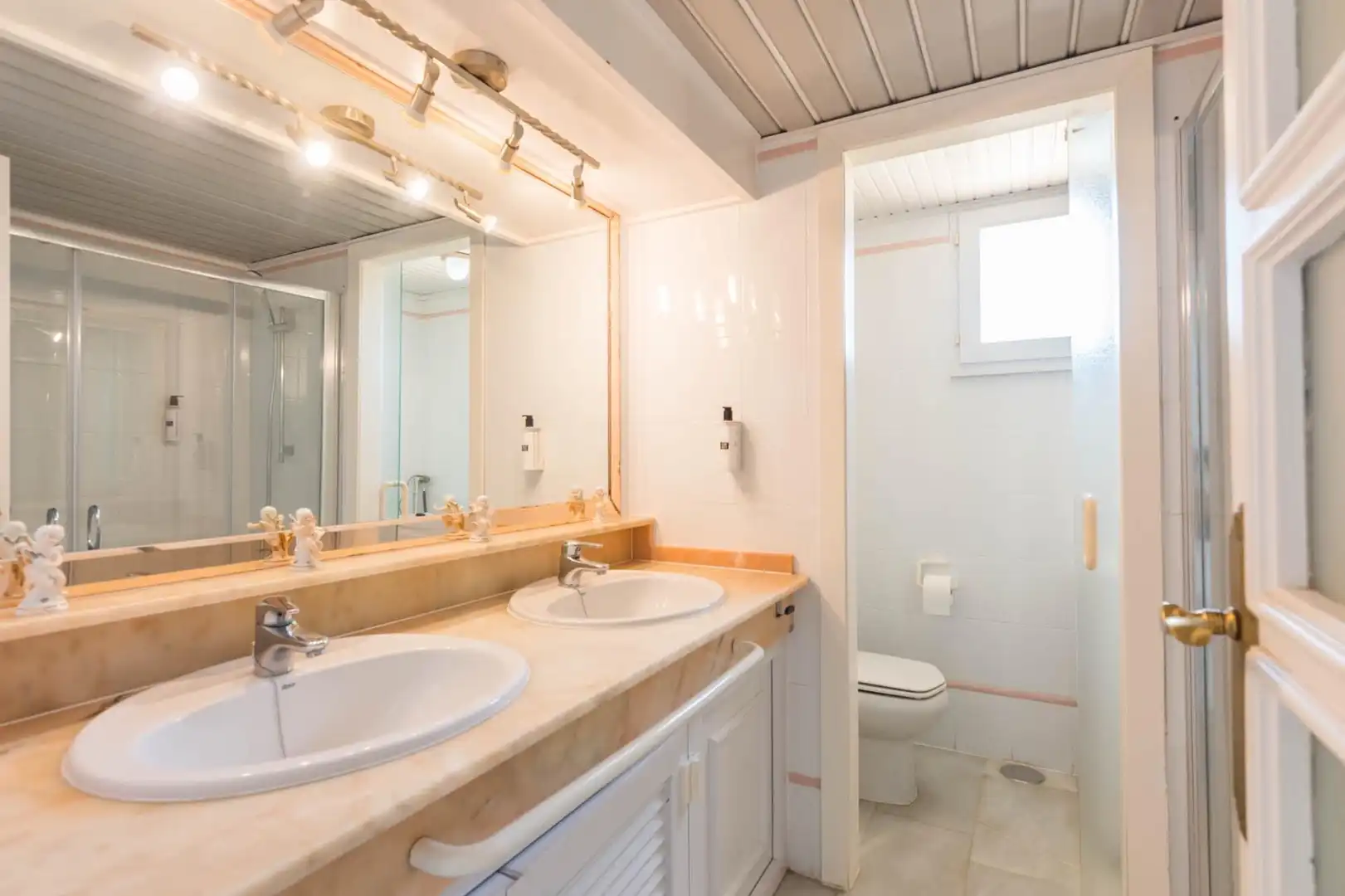 Bathroom of Flat for sale in La Manga del Mar Menor  with Heating, Private garden and Terrace