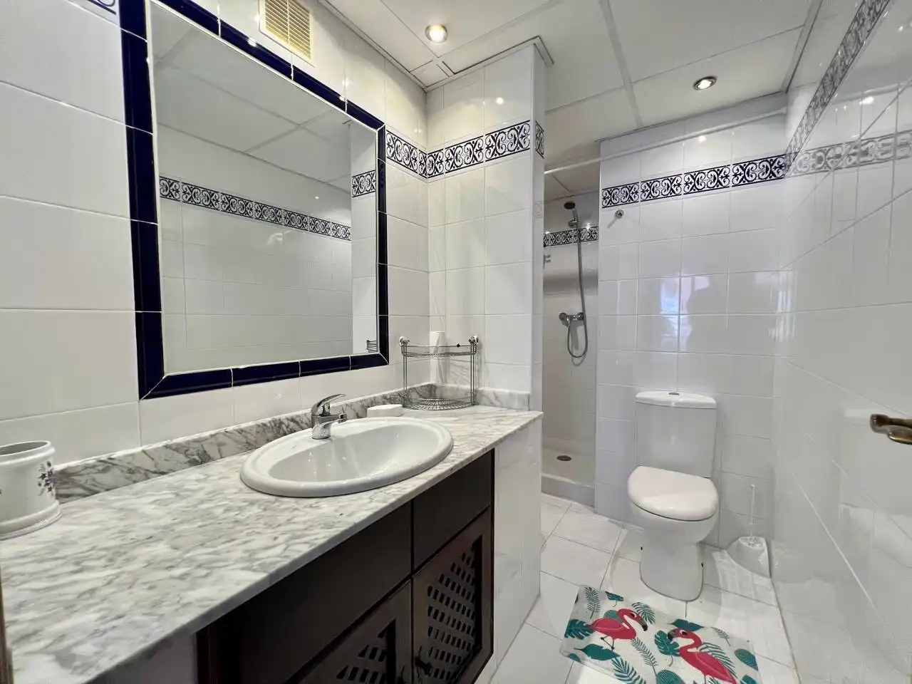 Bathroom of Apartments for rent in Torrevieja  with Terrace, Swimming Pool and Furnished