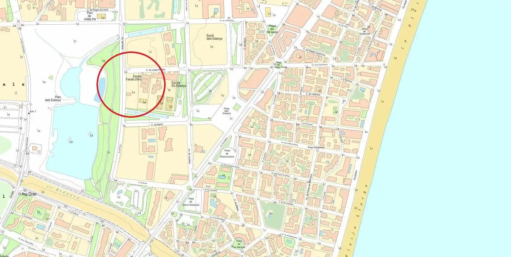 Wohnbaugrundstück zum Verkauf in Platja d'Aro, imagen 6