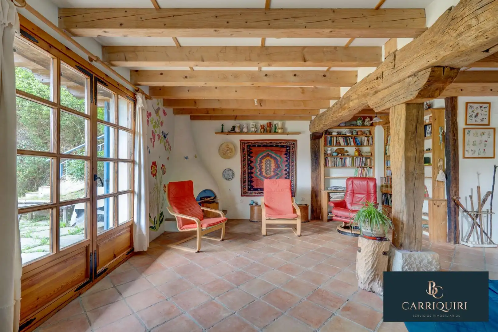 Sala d'estar de Casa o xalet en venda en Etxalar