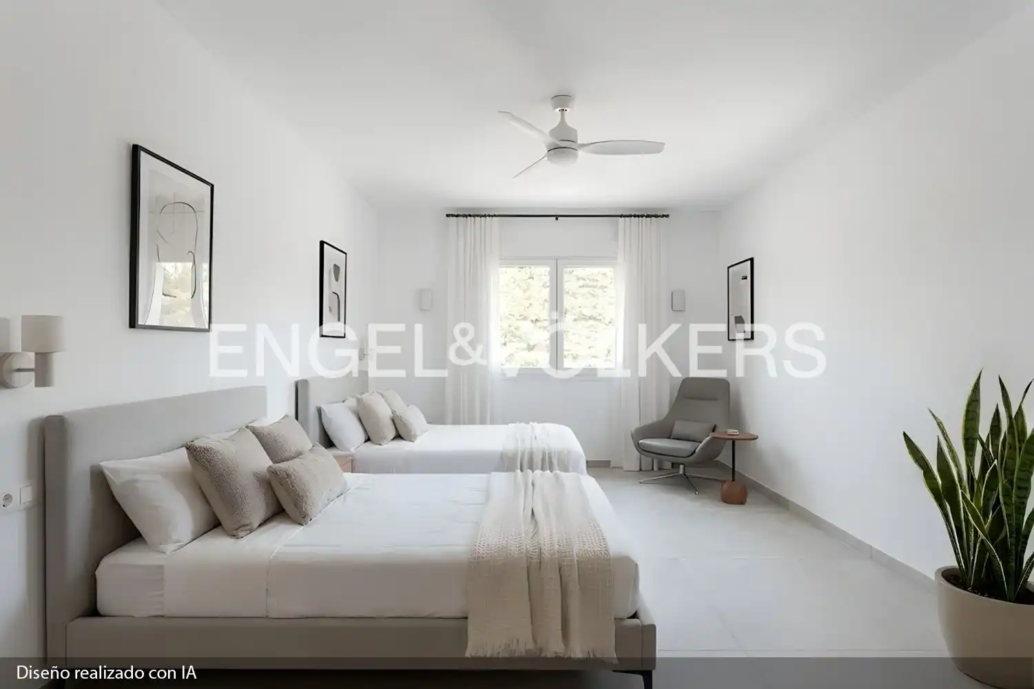 Habitación de Casa o chalet en venta en Jávea / Xàbia con Calefacción, Jardín privado y Terraza