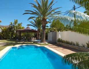 Swimming pool of House or chalet for sale in Mutxamel  with Air Conditioner, Heating and Private garden