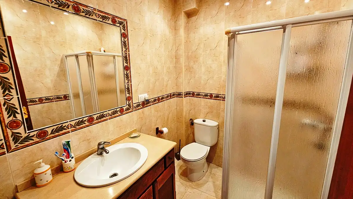 Bany de Casa o xalet en venda en Almonaster la Real amb Terrassa
