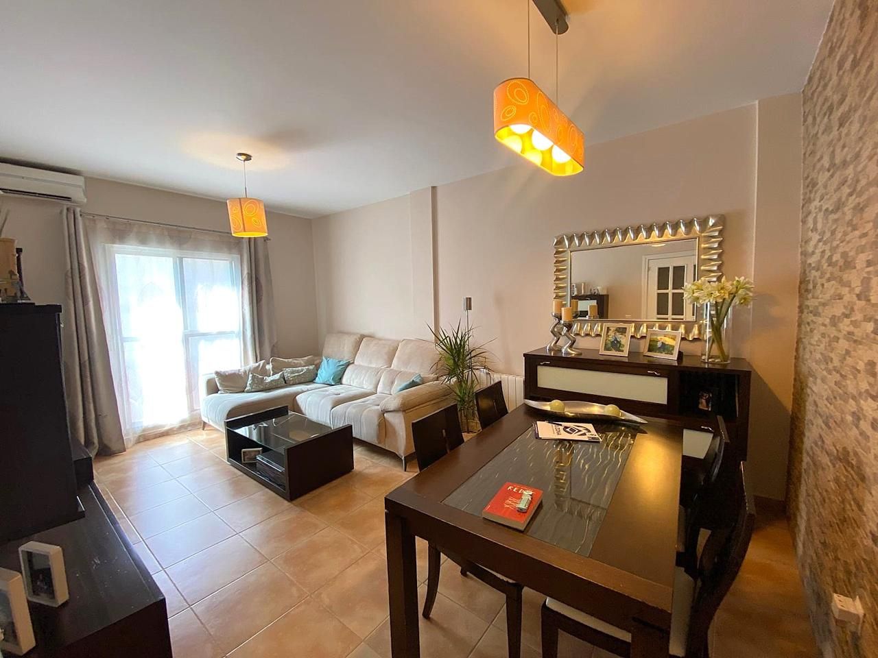 Living room of House or chalet for sale in Almendralejo  with Air Conditioner and Private garden