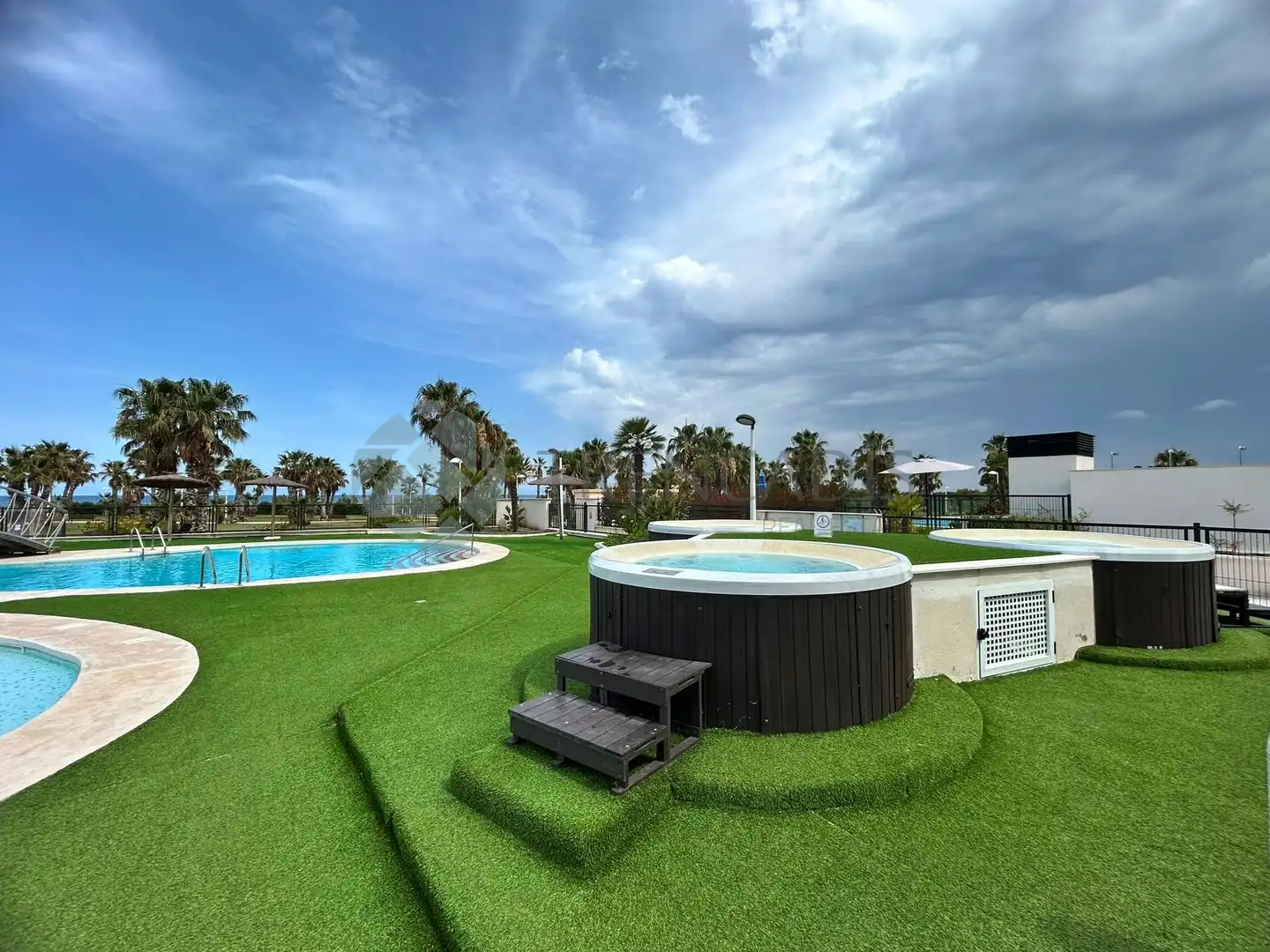 Swimming pool of Flat for sale in Cabanes  with Air Conditioner, Terrace and Swimming Pool