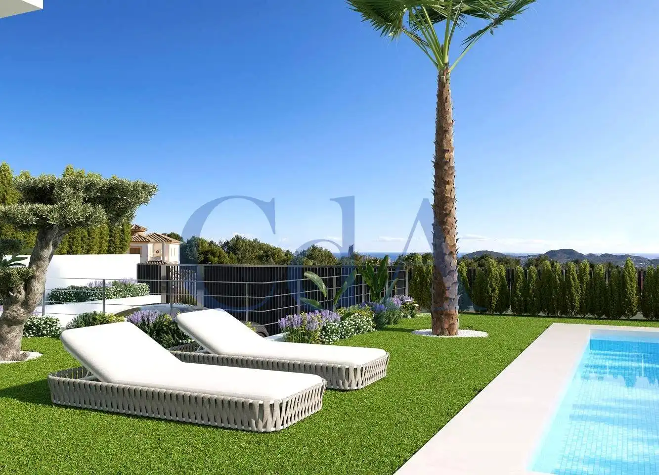 Detached house with pool for sale in Golf Bahía, imagen 4