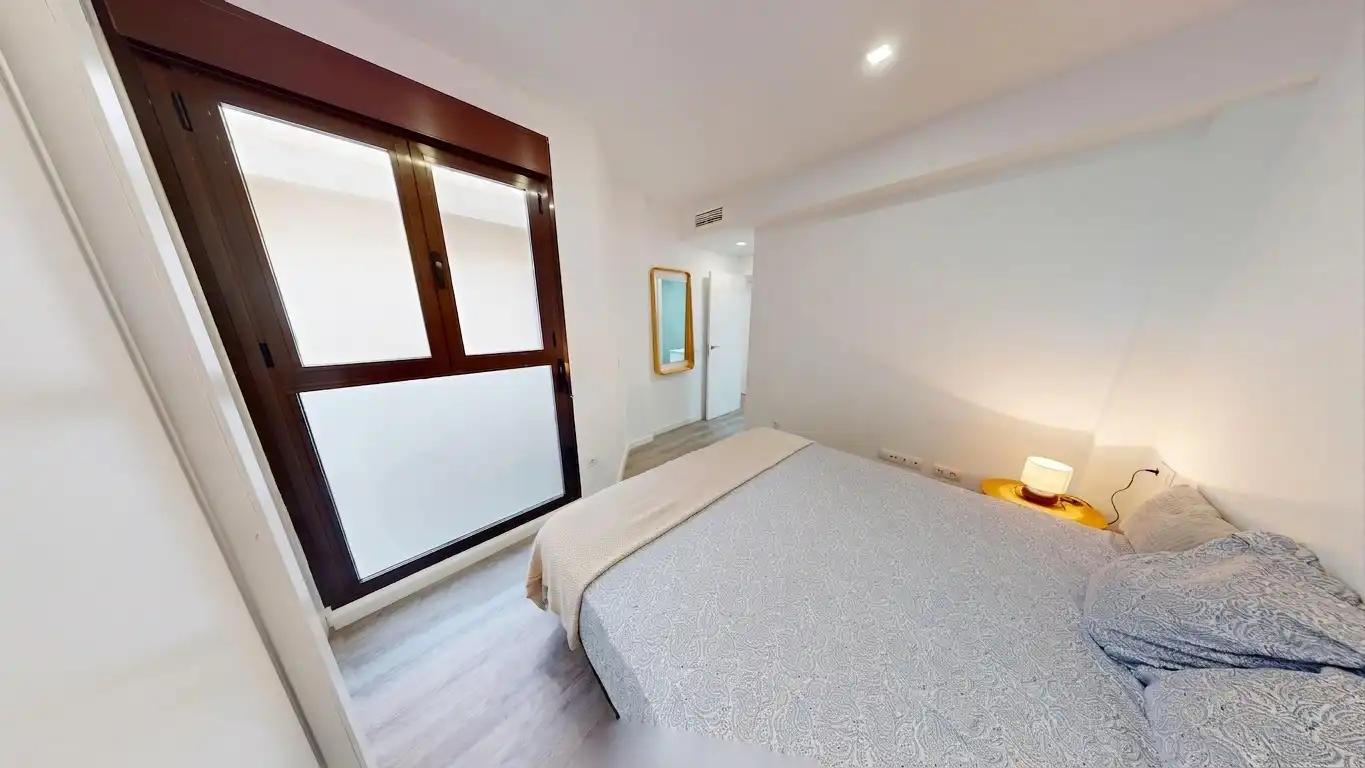 Schlafzimmer von Wohnung zum Verkauf in Alicante / Alacant mit Klimaanlage, Heizung und Parkett