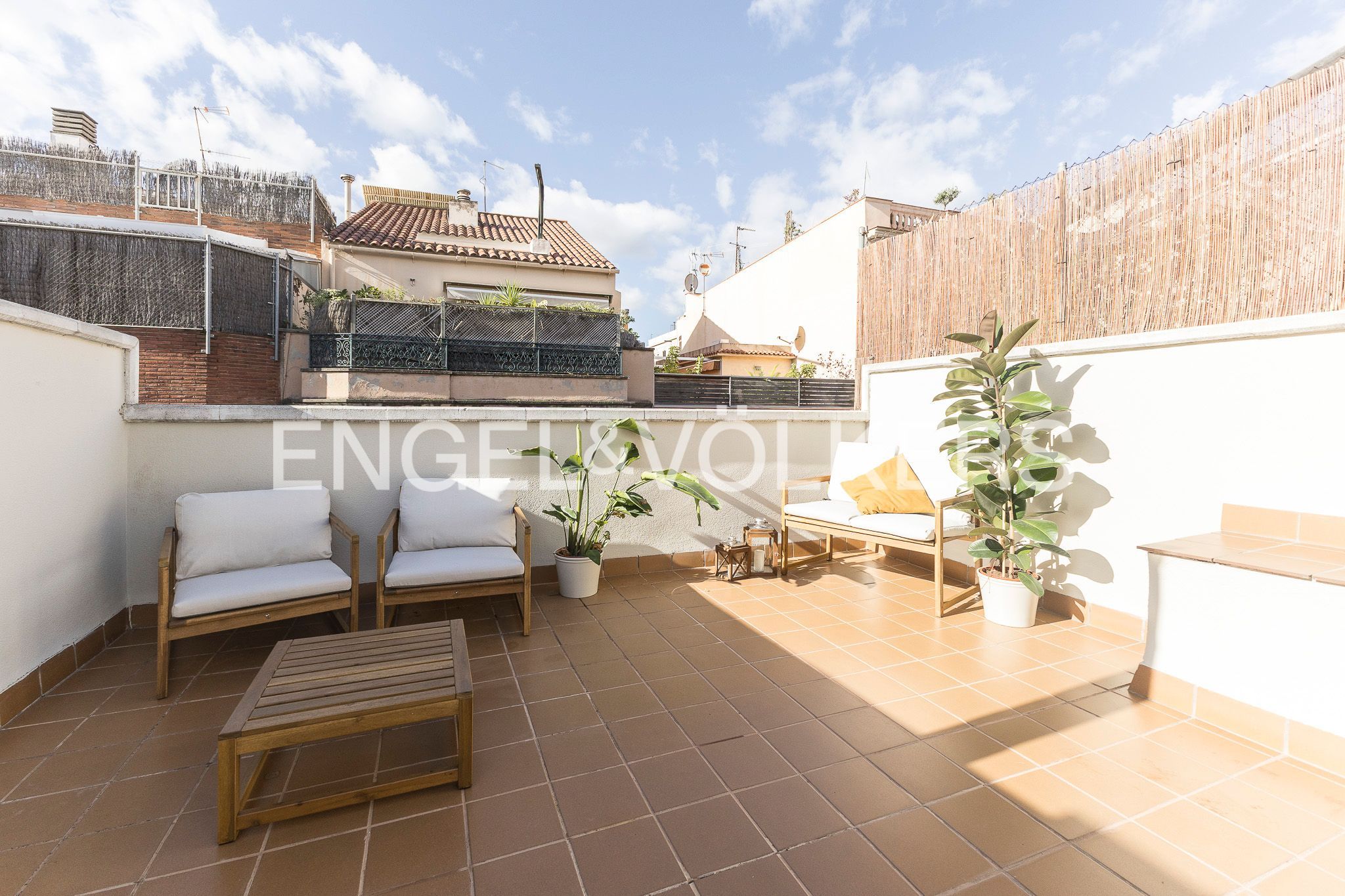 Terraza de Casa adosada de alquiler en  Barcelona Capital con Aire acondicionado, Calefacción y Terraza