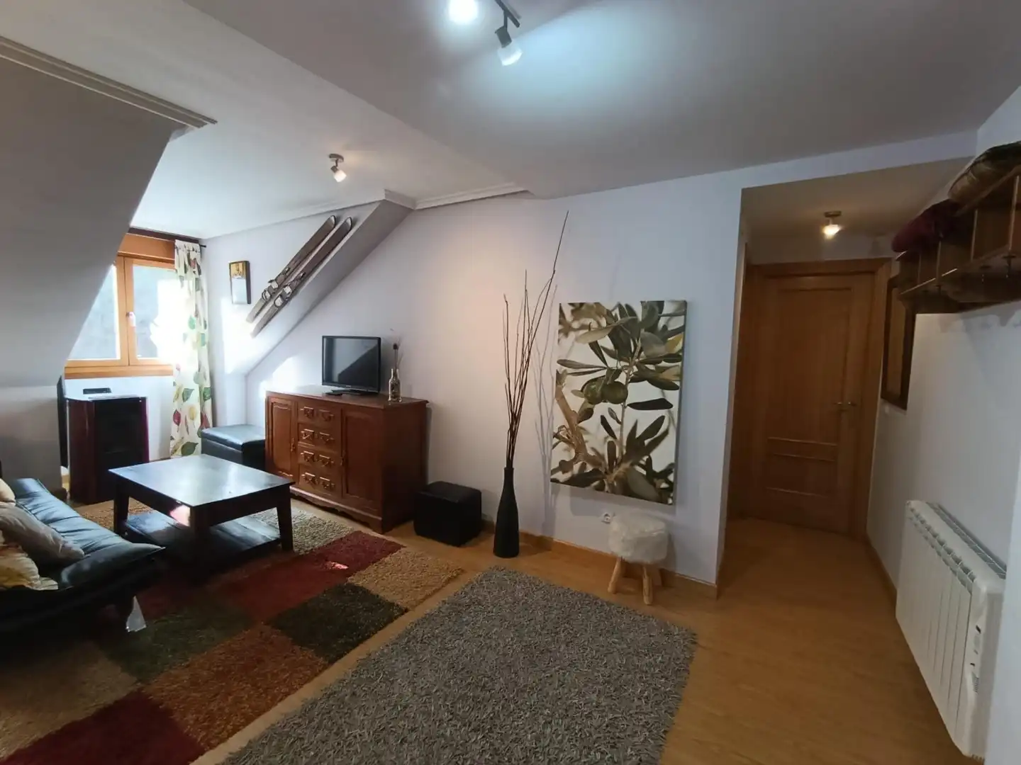 Living room of Apartments for sale in Aller  with Furnished