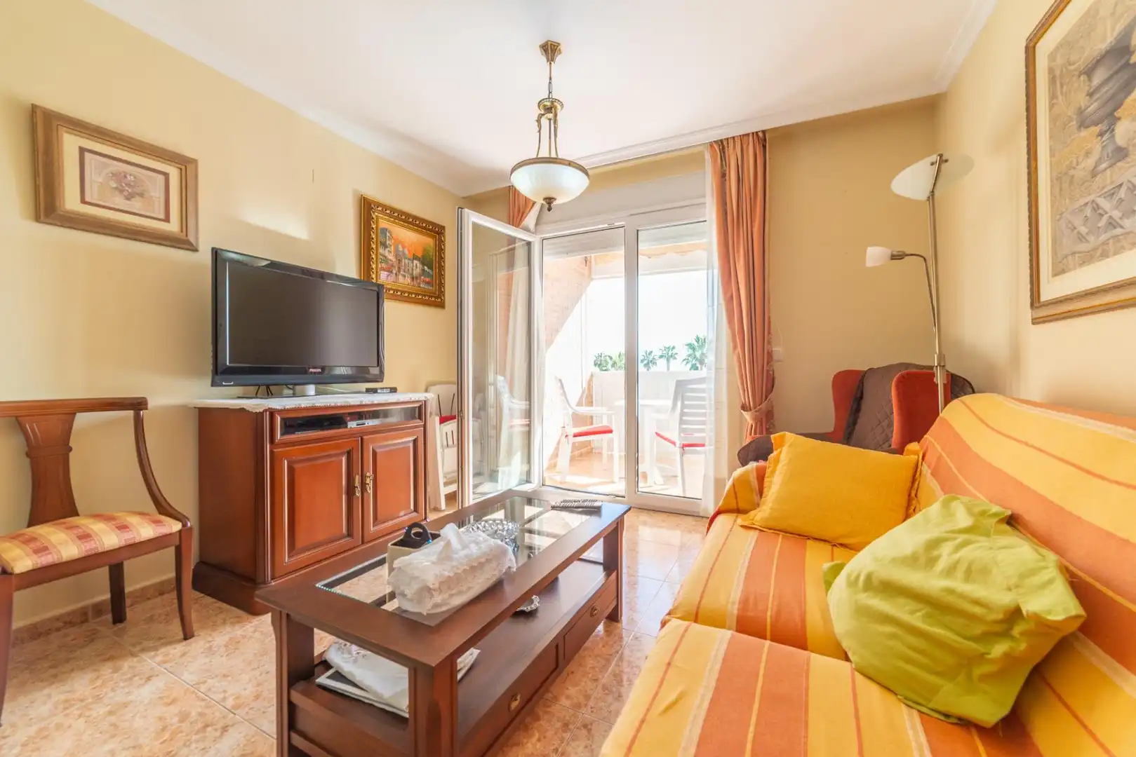 Sala de estar de Piso en venta en San Pedro del Pinatar con Aire acondicionado, Terraza y Trastero