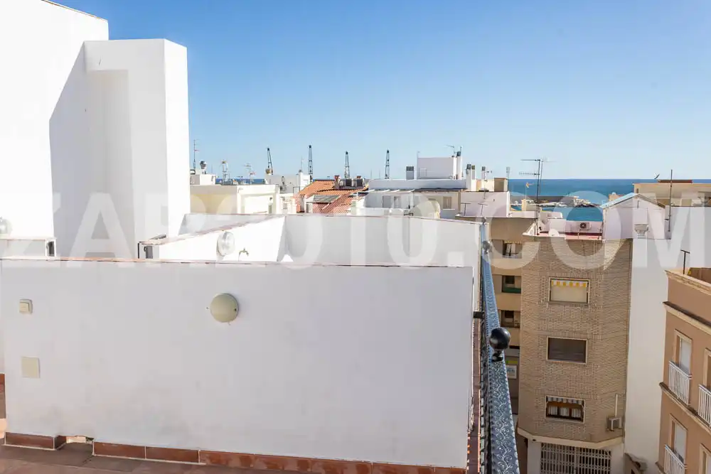 Vista exterior de Piso en venta en Garrucha con Aire acondicionado, Terraza y Amueblado