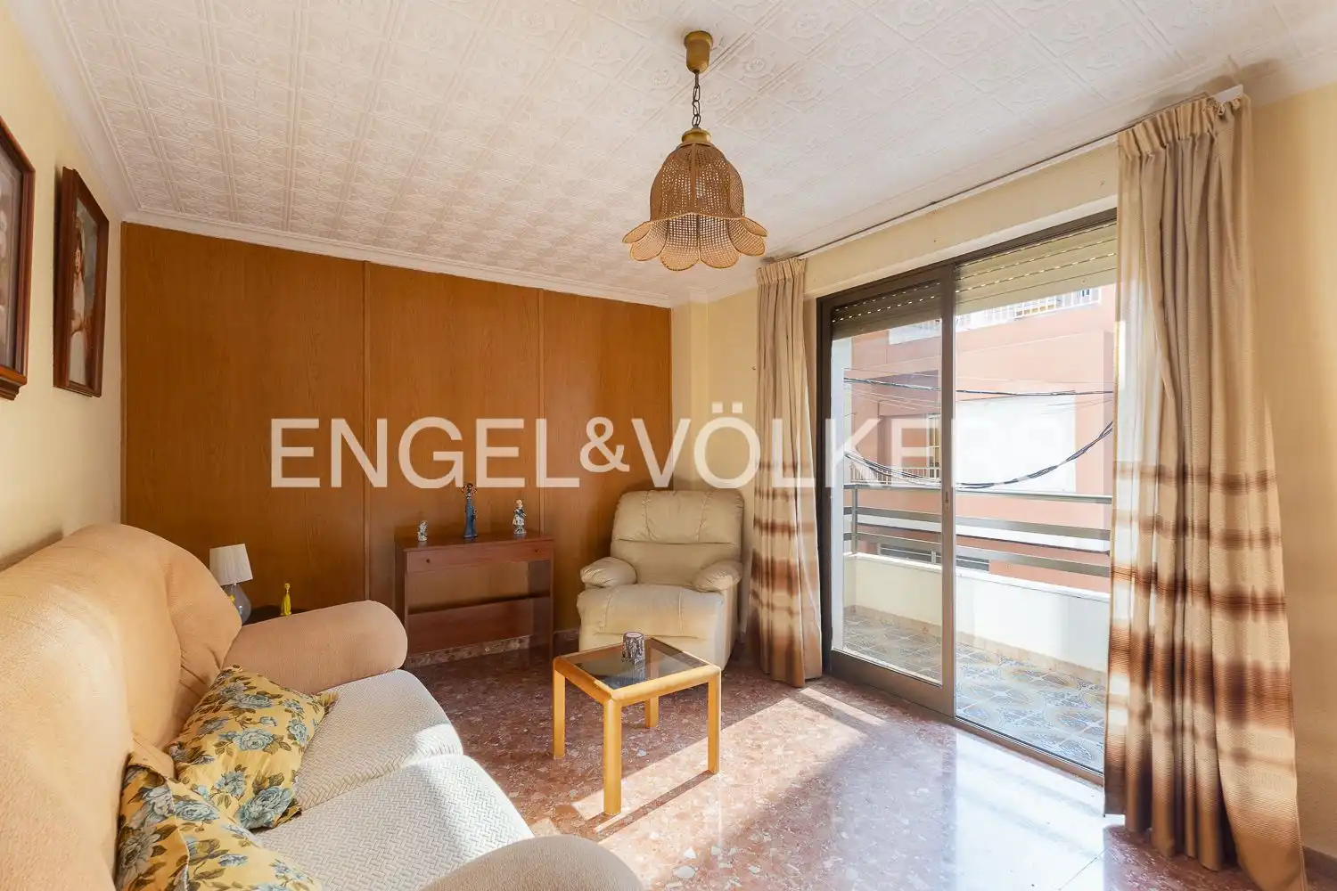 Sala de estar de Piso en venta en Sueca con Calefacción y Balcón