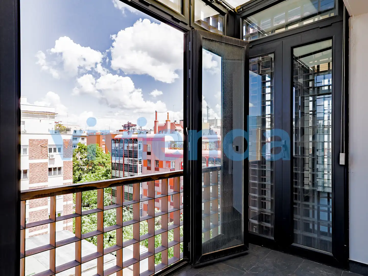 Terrasse von Wohnung zur Miete in Madrid mit Heizung und Balkon