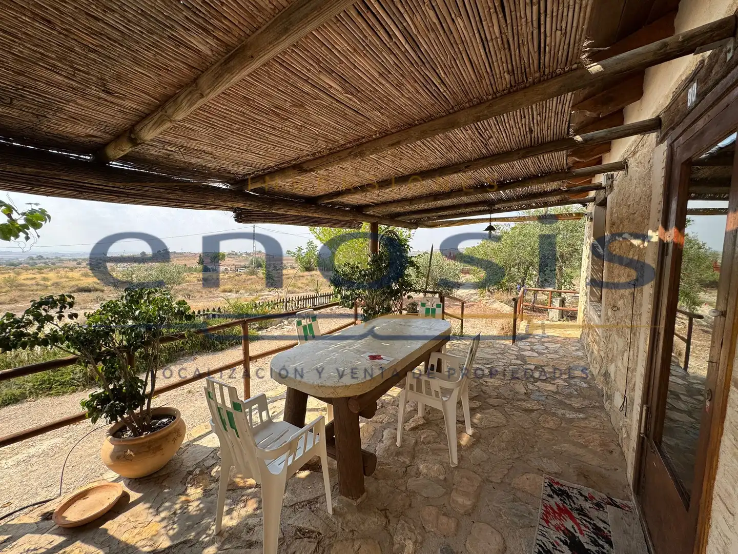 Terrasse von Country house zum Verkauf in Murcia mit Privatgarten, Terrasse und Möbliert