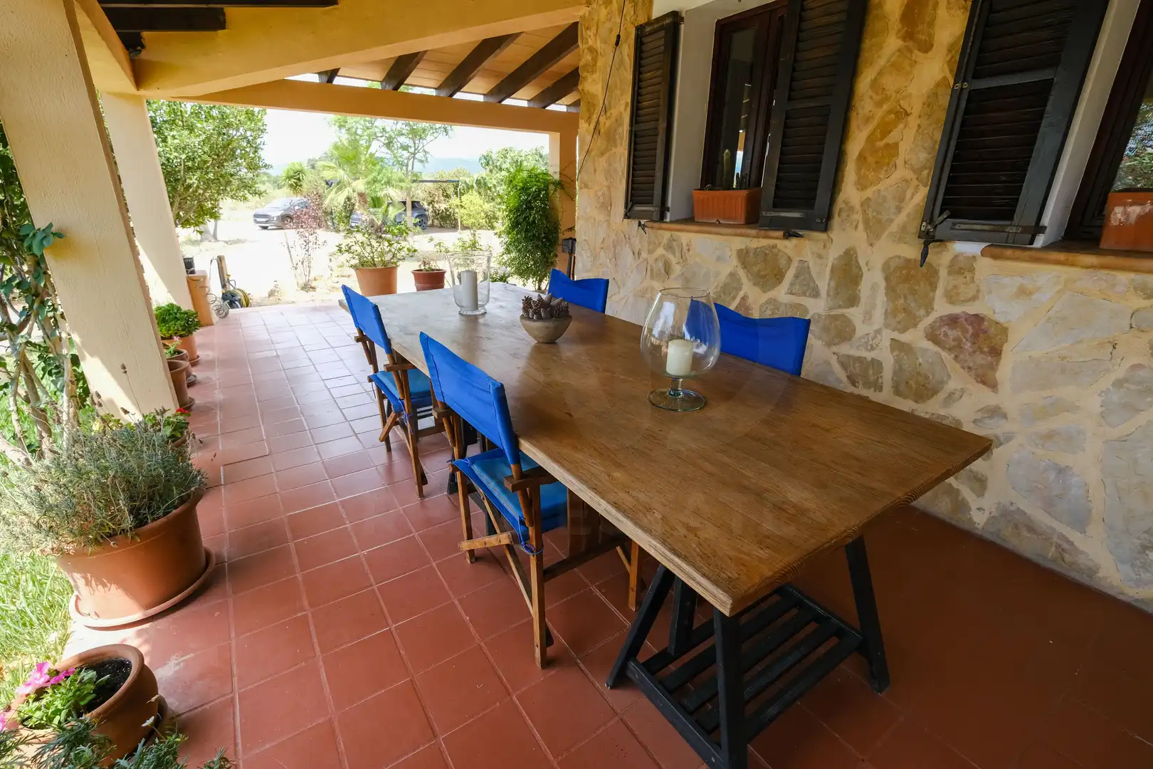 Terrassa de Finca rústica en venda en Lloseta amb Aire condicionat, Calefacció i Terrassa