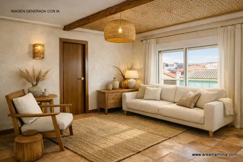 Sala de estar de Apartamento en venta en Valencia con Amueblado, Horno y Lavadora