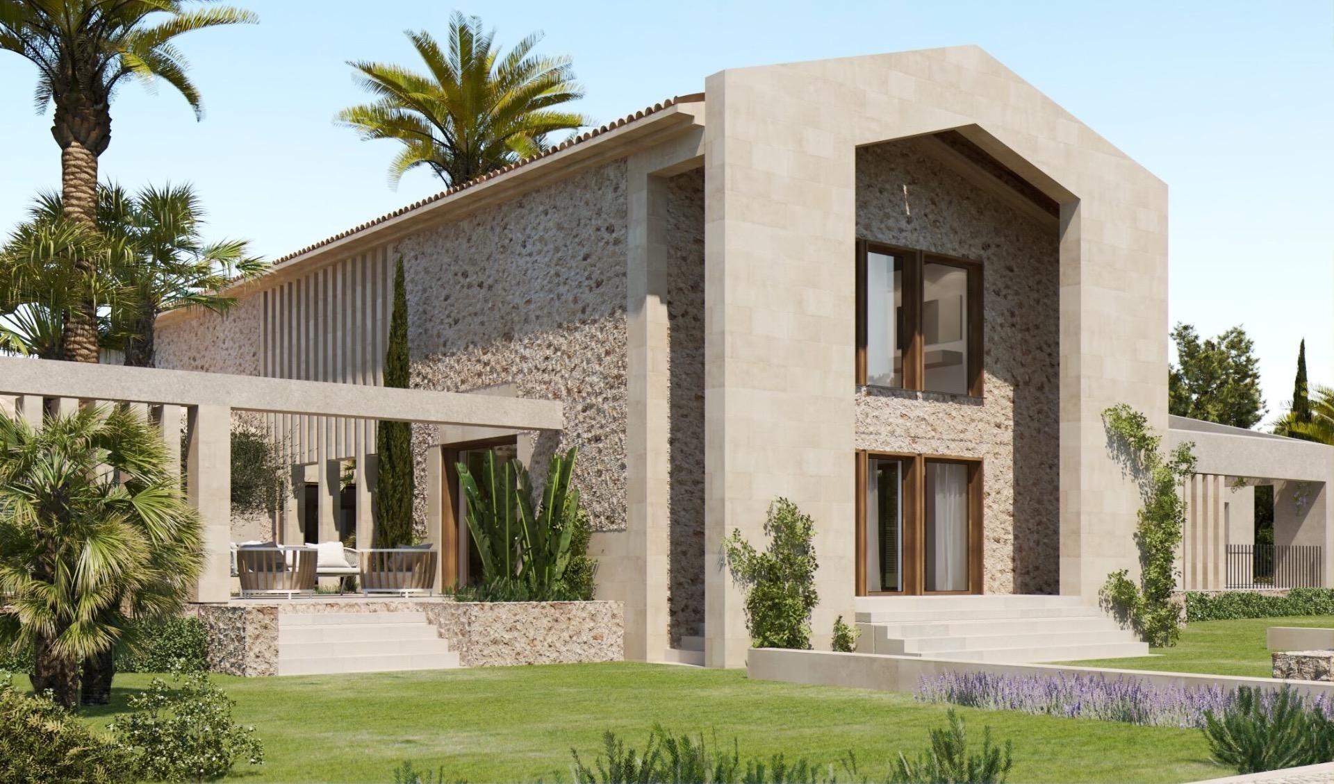 Vista exterior de Finca rústica en venda en Alcúdia amb Aire condicionat, Calefacció i Jardí privat