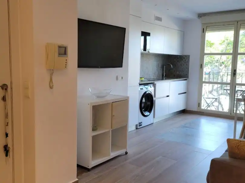 Küche von Wohnung zur Miete in Valencia mit Klimaanlage, Heizung und Möbliert