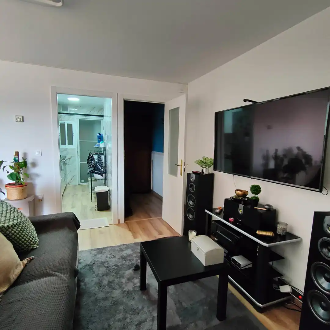 Living room of Flat for sale in Igualada  with Heating, Parquet flooring and Oven