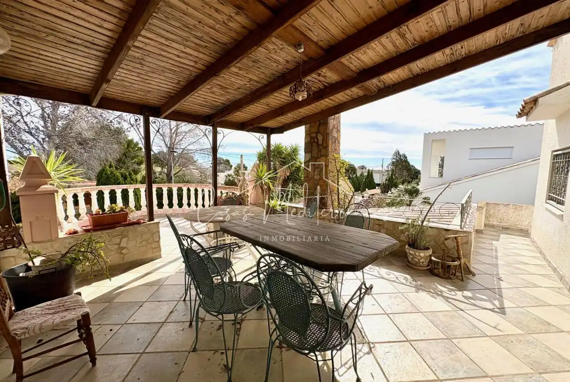 Terraza de Casa o chalet en venta en L'Ametlla de Mar  con Aire acondicionado, Calefacción y Jardín privado