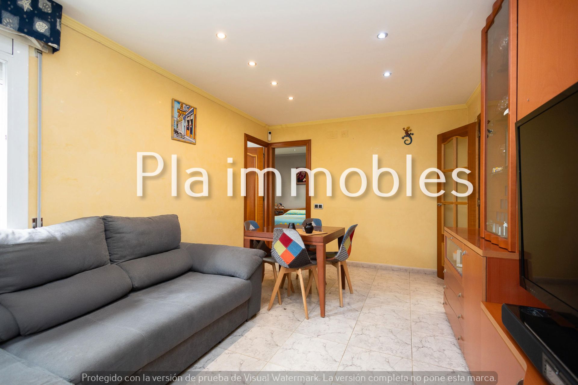 Sala de estar de Piso en venta en El Prat de Llobregat con Aire acondicionado