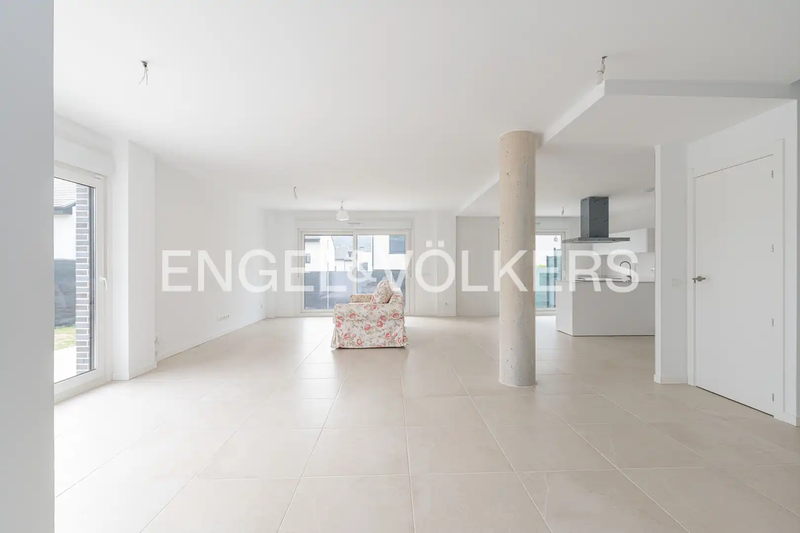 Sala de estar de Casa o chalet de alquiler en Moralzarzal con Aire acondicionado, Calefacción y Jardín privado