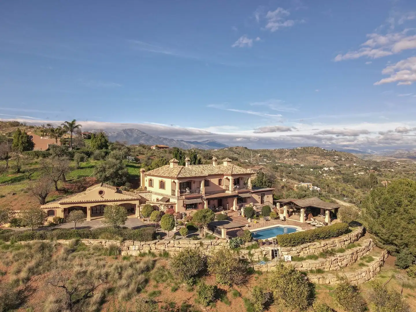 Vista exterior de Casa o chalet en venta en Monda con Aire acondicionado, Jardín privado y Trastero