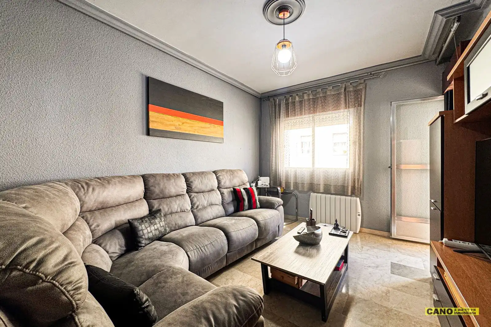 Sala d'estar de Casa o xalet en venda en Huércal de Almería amb Aire condicionat, Calefacció i Terrassa