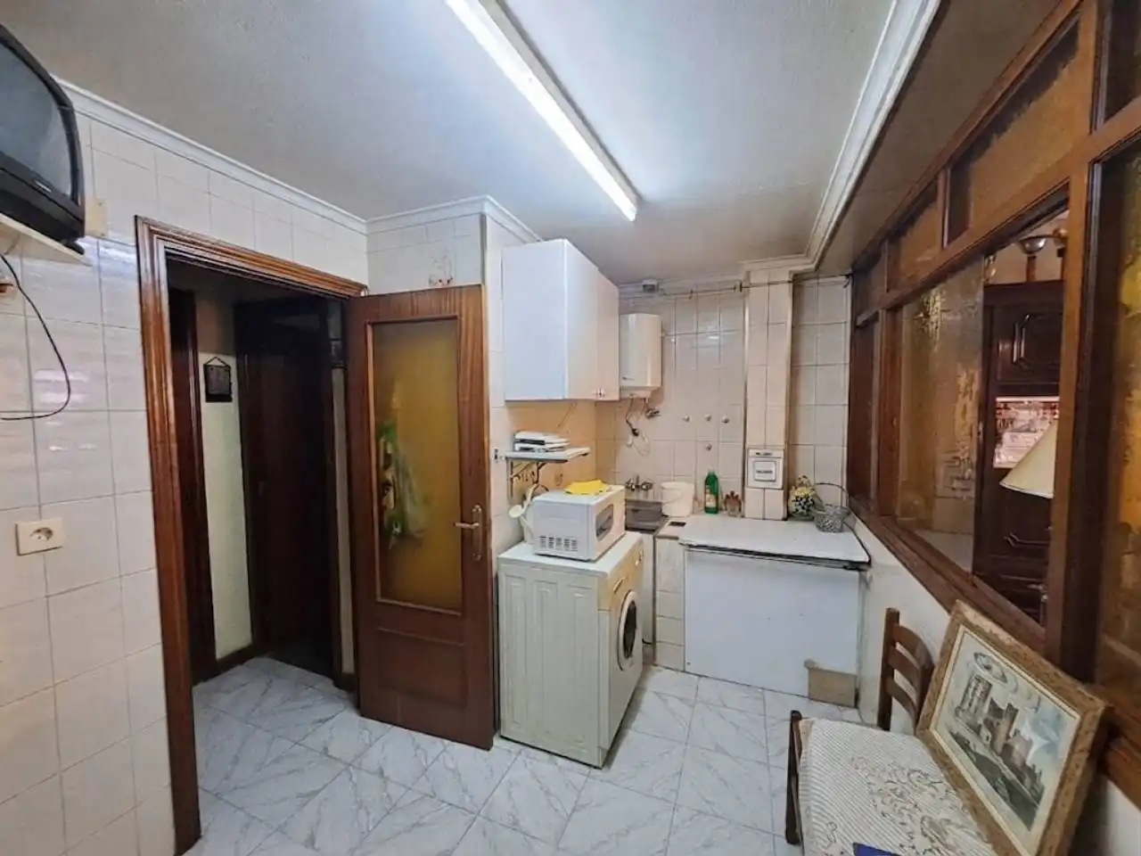 Cocina de Casa o chalet en venta en Burgos con Parquet